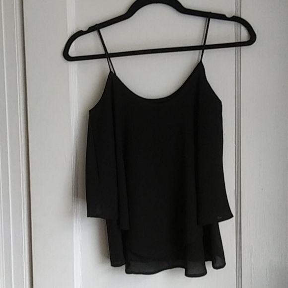 Paper Crane Black Tank Top - Picture 4 of 5